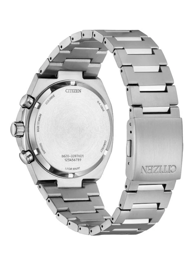 سيتيزن ساعة رجالية سيلفر تيتانيوم سوبر إيكو درايف